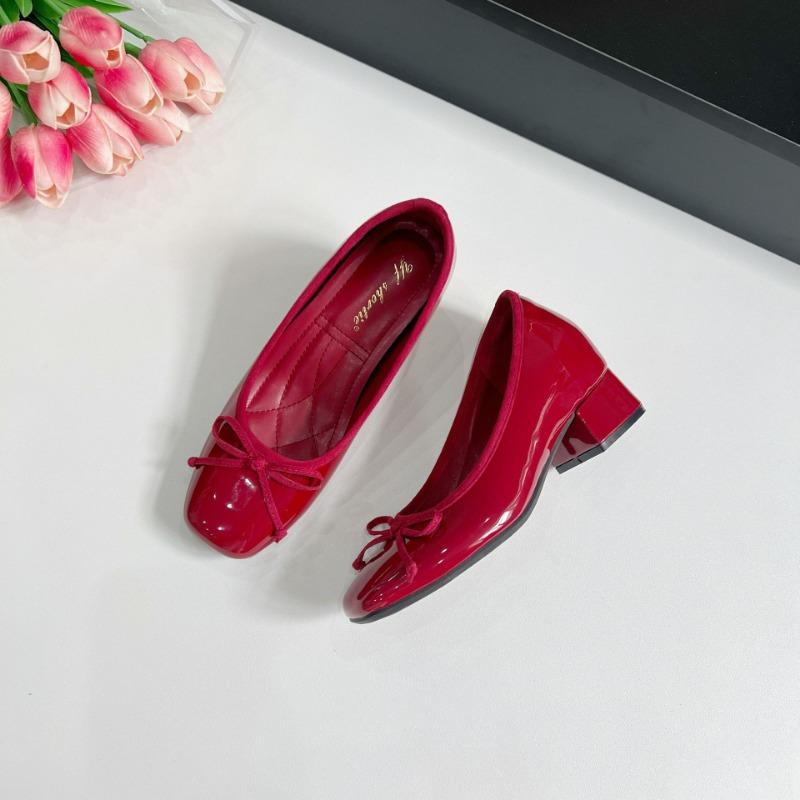 

Версия из овчины~ Туфли Мэри Джейн с квадратным носком женские весенне-осенние новые с бантом на высоком каблуке с внутренней высотой увеличение неглубокие однотонные туфли 39