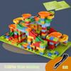336PCS Pinball Block Track, Assembly Particle Block DIY Education Toy, Gift Box, Puzzle, Splicing, Children, Girls, Boys,Adults