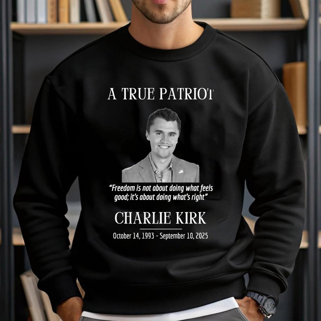 Men's Fashionable Casual Long-sleeved Printed Round Neck Sweatshirt Top