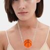 Unique Sports Balls Neckchains Stylish Pendant Necklace for Jewelry Collectors