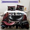 3pcs Venom3 Cover Set - Personalized Name, HD Printed Bedding with 1 Cover and 2 Pillowcases - Perfect for Home Decor, Easy Care
