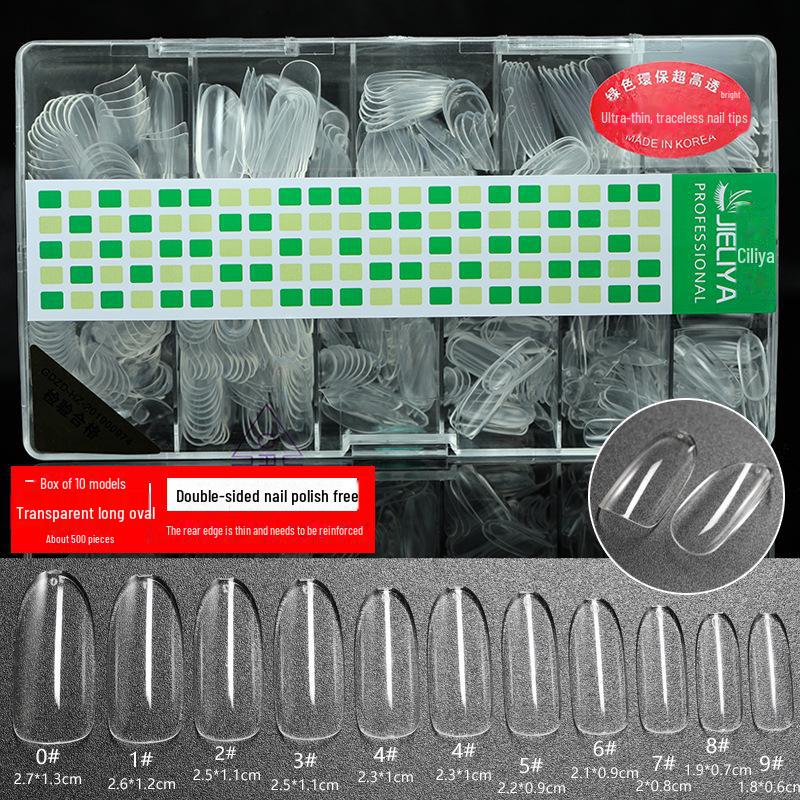 Ultra-Thin Handmade Long Ladder Nail Art Patch