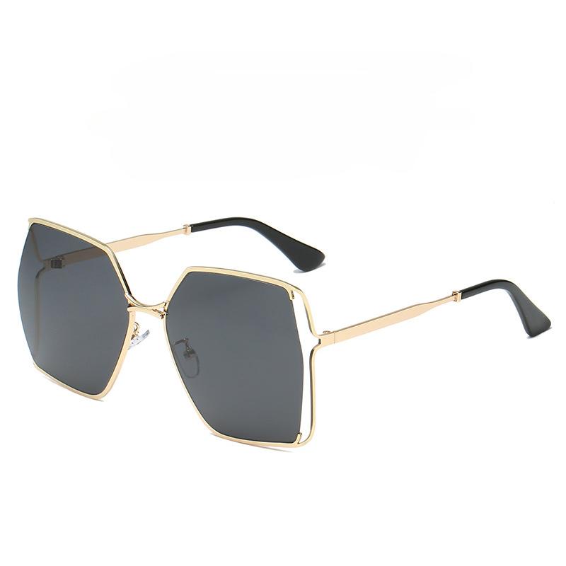 Retro Small Frame UV Protection Fashion Metal Sunglasses Sunglasses for Men/Women Square Sunglasses Polygon Sun Glasses