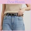 Leather Belt For Women With Alloy Buckle Casual Dress Office Accessory