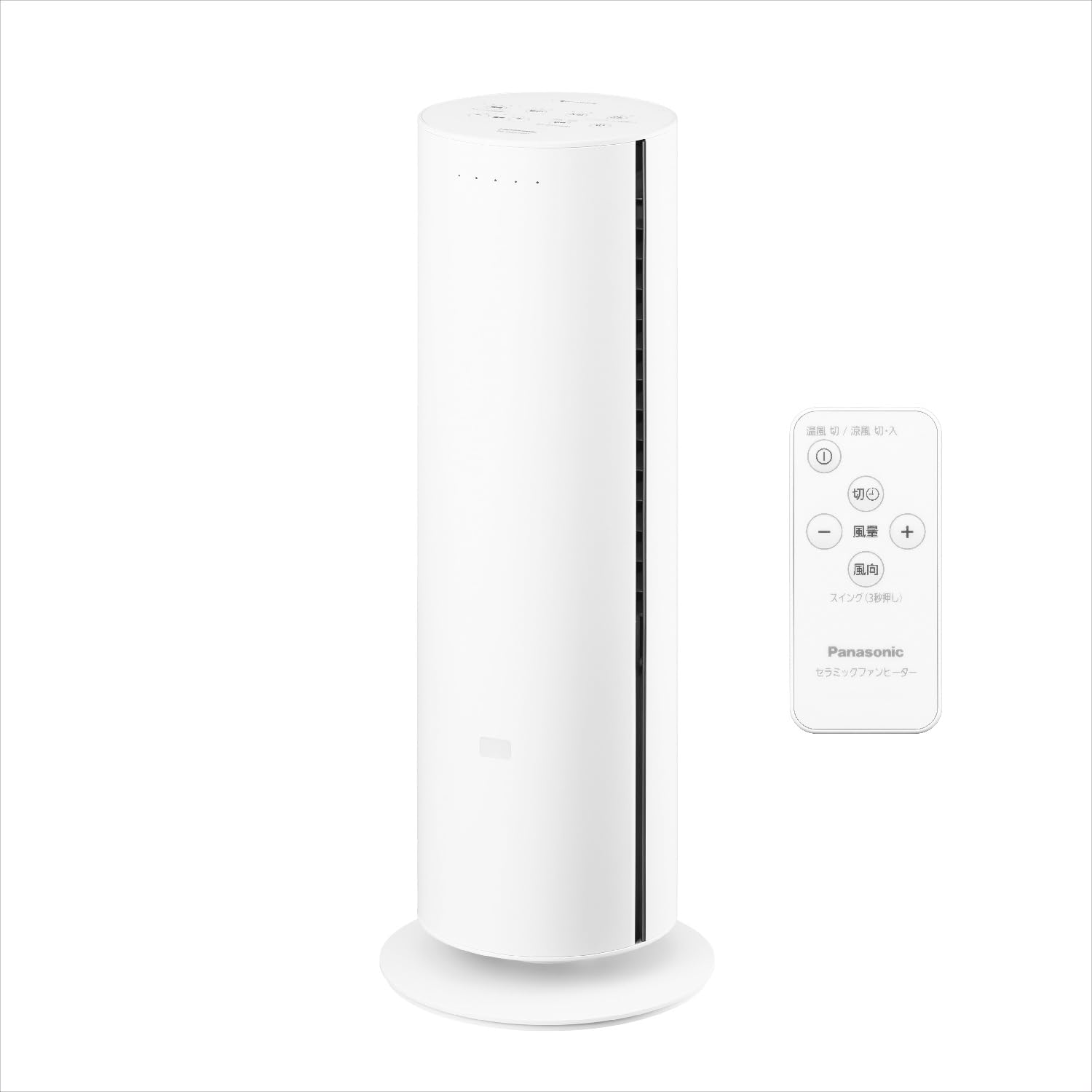 

Panasonic Panasonic Hot Cool Ceramic Fan 5 levels of warm air 9 levels of cool Equipped with Nanoe Remote control White [Summer/Winter Use] & Heater, белый