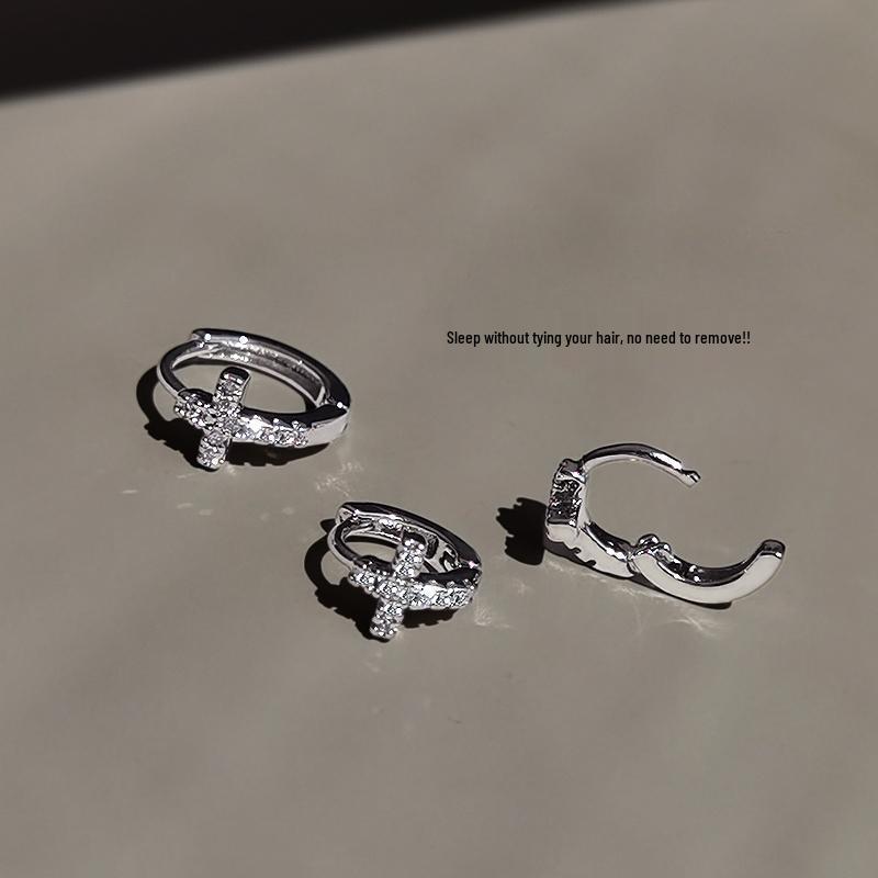 Super Shiny High-End Full Diamond Ear Cuff: No Piercing Needed