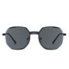 New One-piece Frameless Sun Glasses Magnetic Clip Anti Blue Light Glasses Set With Two In One Fashionable Sun Glasses Frame 7000