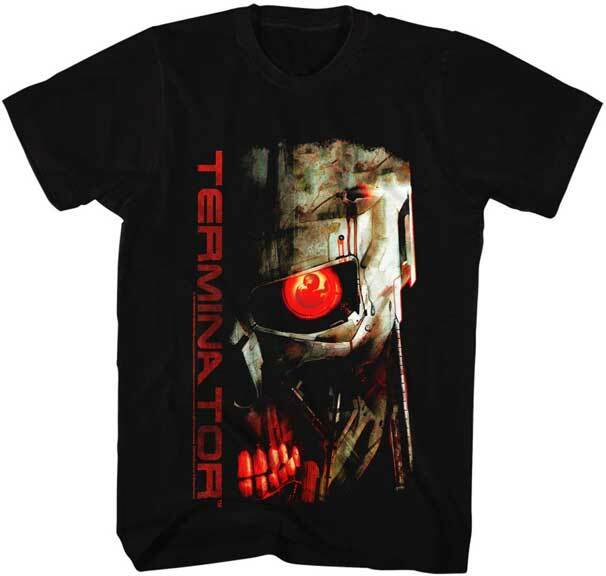 The Terminator 80 Movie Terminator Evil Red Eye Men T Shirt M