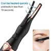 USB Electric Eyelash Curler Fast and Natural Heating High Low Temperature Control for 48H and Lasting Maintenance Cosmetic Tool