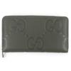 GUCCI Purse 739482 Jumbo GG Round Zip 739482 khaki leather mens Used