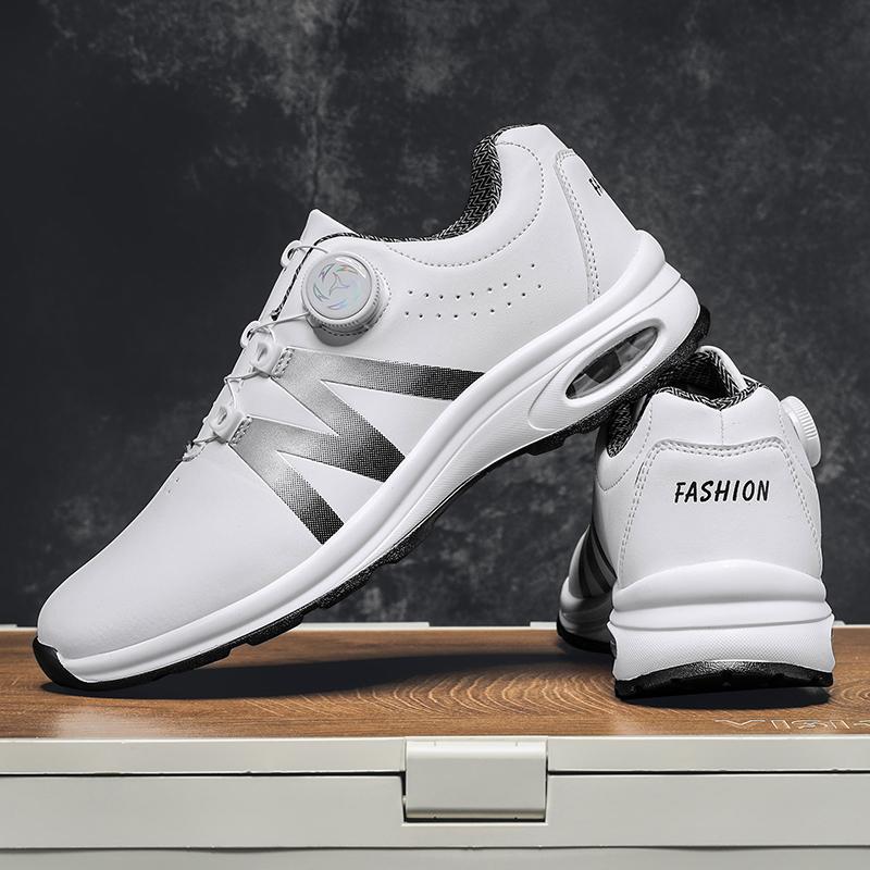 Golf Shoes Men's Outdoor Leisure Walking Shoes Men's Nail Free Grass Comfortable Training Golf Shoes