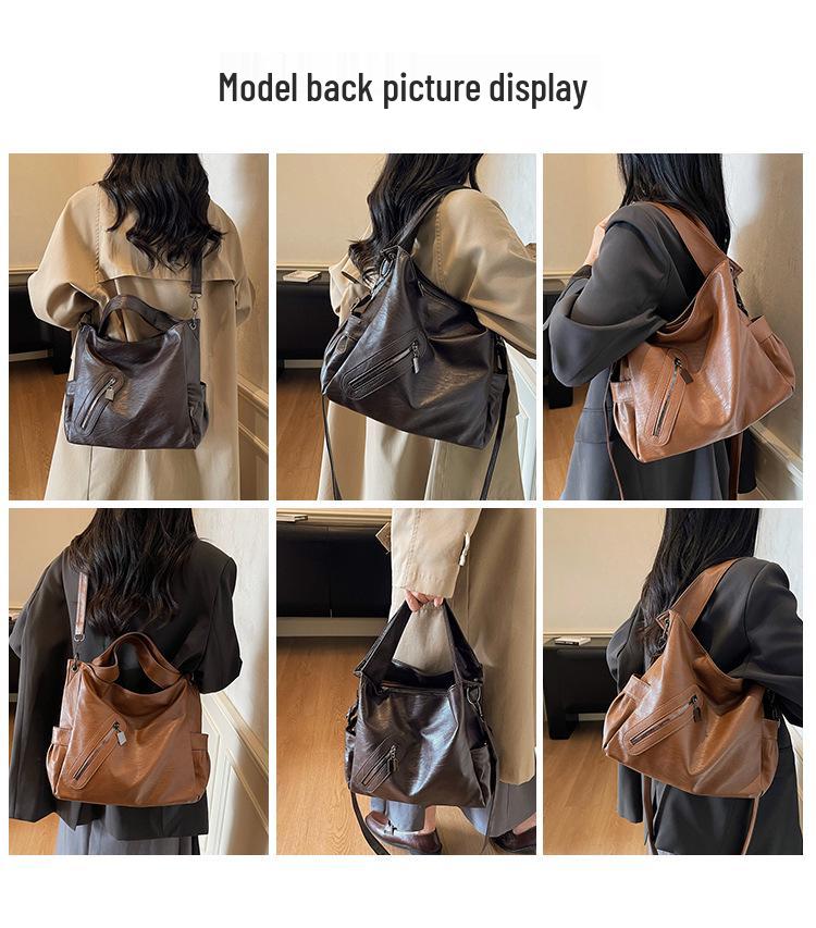 2025 Damska Modna Torba Tote o Dużej Pojemności na Ramię i do Noszenia Przez Ciało