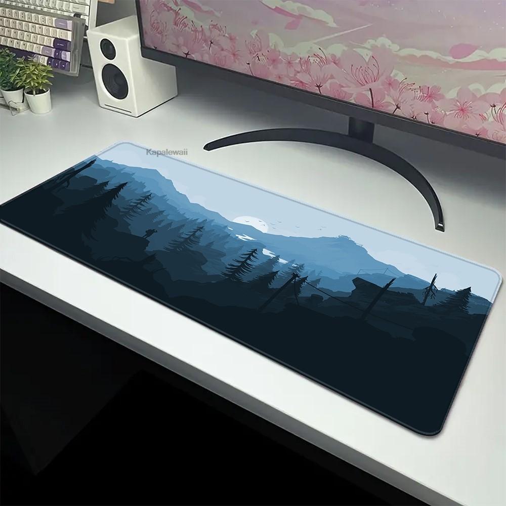 Waldlandschaft Matte Mauspads Gamer Büro Matte Mauspad Gaming Zubehör Schreibtischmatte Kunst Tastaturmatten 900x400 Mauspads Firma