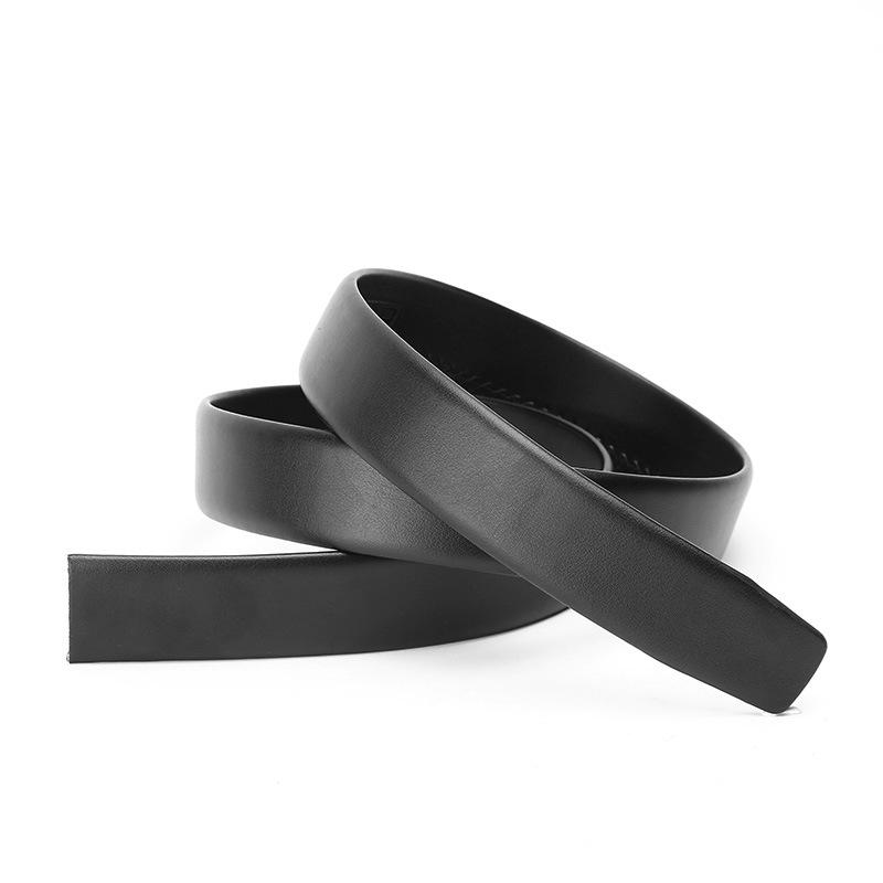 Do 3.5Cm Hemming Two-Layer Cowhide Belt Strip, Belt Body, Genuine Leather Belt, Automatic Buckle Belt Strip.