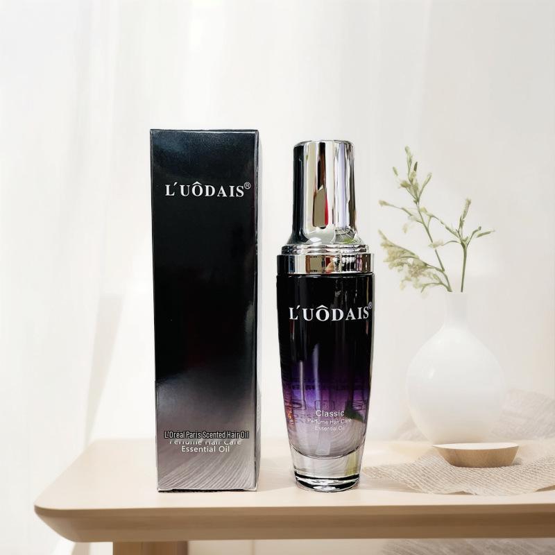 L'Oréal Paris Authentic Smooth & Anti-Frizz Hair Oil for Dry, Damaged Hair - Leave-in Conditioner.