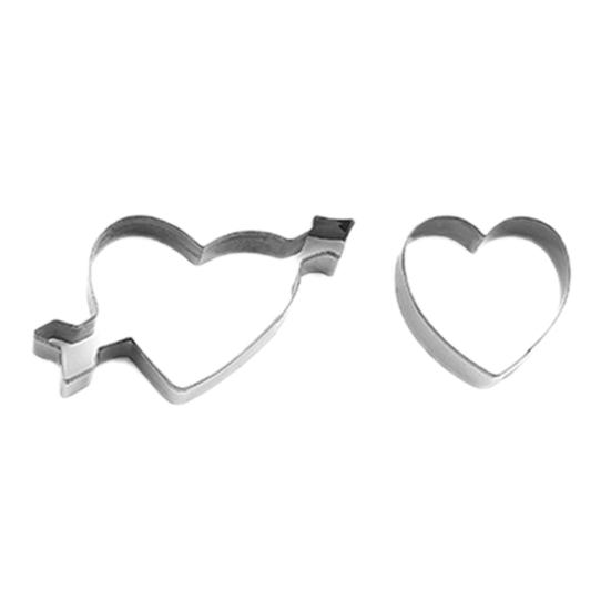 12 tk/komplekt Mugav aurutatud kuklijääk, isetegemise vorm, ei kleepu, mugav käsi tundev paari armastuskook