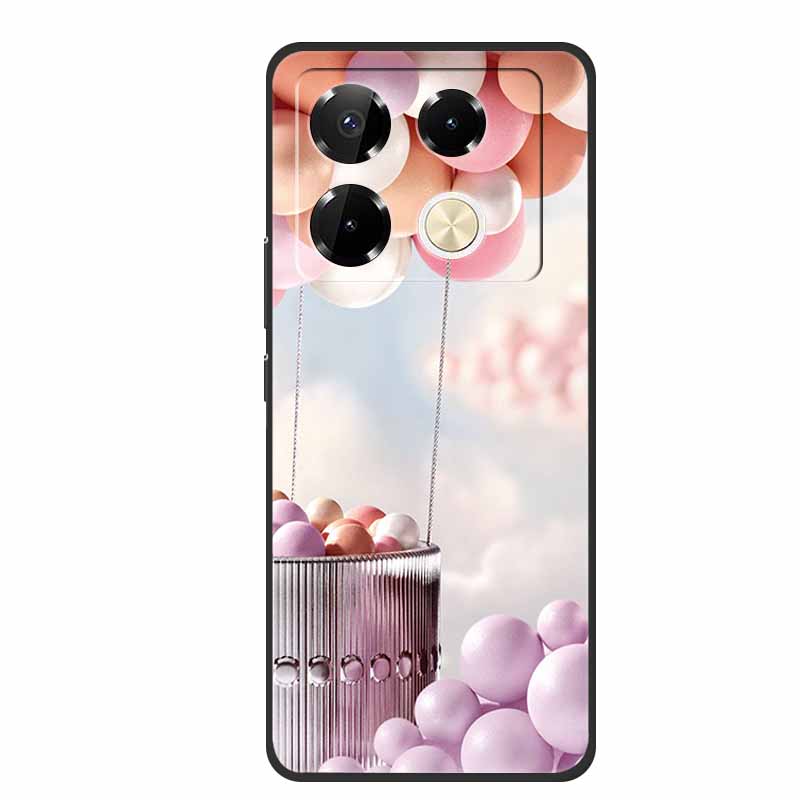Case For Infinix Note 40 Pro 4G TPU Soft Silicone Back Cover for Infinix Note40 Phone Cases X6850 X6853 Original Colorful Capa