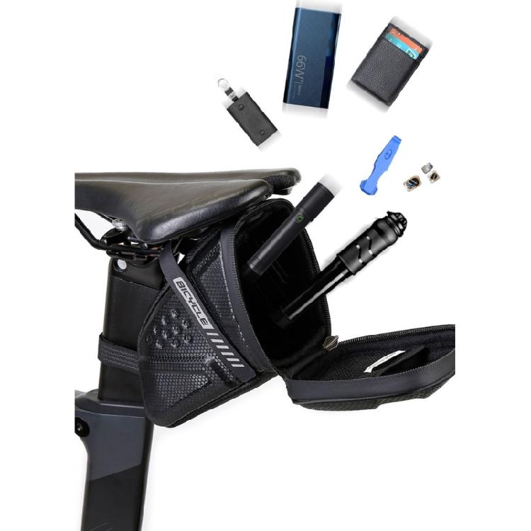 Mountain Bike Saddles Storage Seats Bag Rear Tool Pouches Bicycles Tail Bag Cycling Seatpost Rear Bag Easy to Use