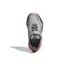 adidas 4Uture Rnr El K Cushioning Support Low Top Kids' Running Shoes Gray Pink Kids' FV2786