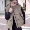 New Sleeveless Large Size 50kg Loose Sleeveless Jacket Small Fat Mm