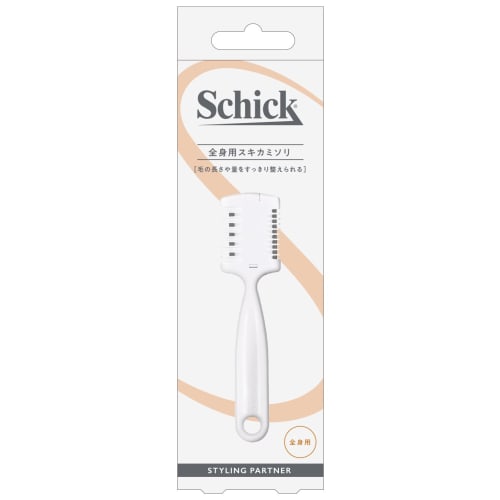 Schick [Bulk purchase] Full body razor (1 piece) x 1 piece / Face/eyebrow razor (3 pieces) x 2 pieces Men's L Dispo