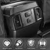 Carbon Fiber Inner Rear Ac Air Vent Outlet Cover Trim For Ford F150 2015-