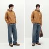 Semir Men's Hooded Pullover Sweatshirt with Letter Print
