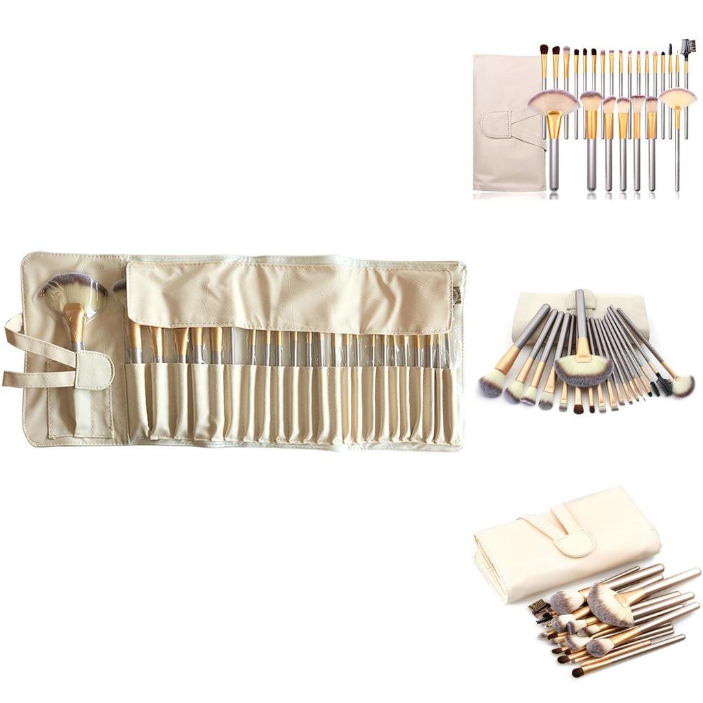 Makeup Brush Set With 12 Synthetic Fiber Brushes For Professional And Gift Use