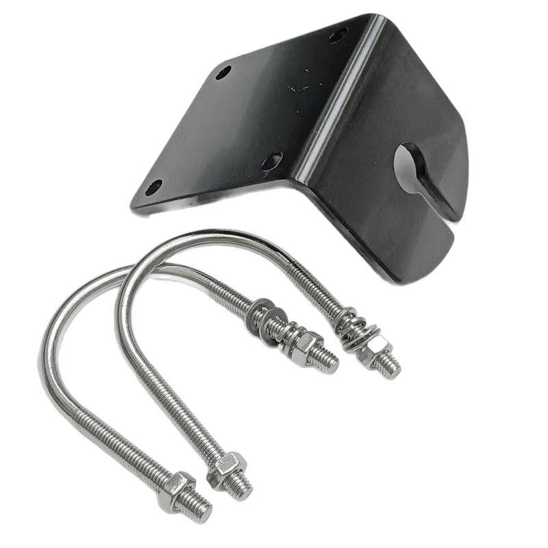 Aluminum Alloy Shortwave UV Dual-Band Antenna Bracket For Balcony For Outdoor Vehicle Tubular Clamp Base