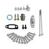 Cars Accessories LS Swap Aluminum Oil Pan Retrofit Kit Low Profile For LS1 LS2 LS3 4.8L 5.3L 6.0L