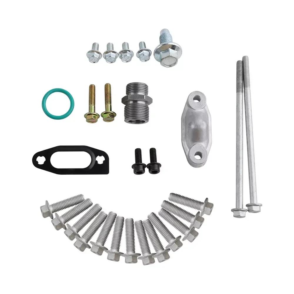 Cars Accessories LS Swap Aluminum Oil Pan Retrofit Kit Low Profile For LS1 LS2 LS3 4.8L 5.3L 6.0L