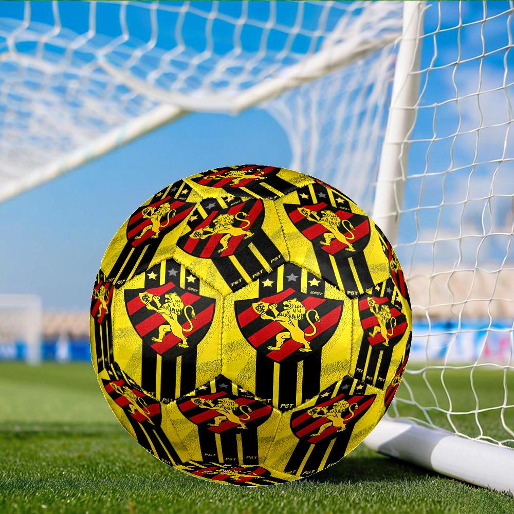 Vfb Fc Crest Printed Size 5 Soccer Balls, Anti-Slip, Protective Football, Outdoor Sport, a Unique Gift Suitable for Him/her, Birthday