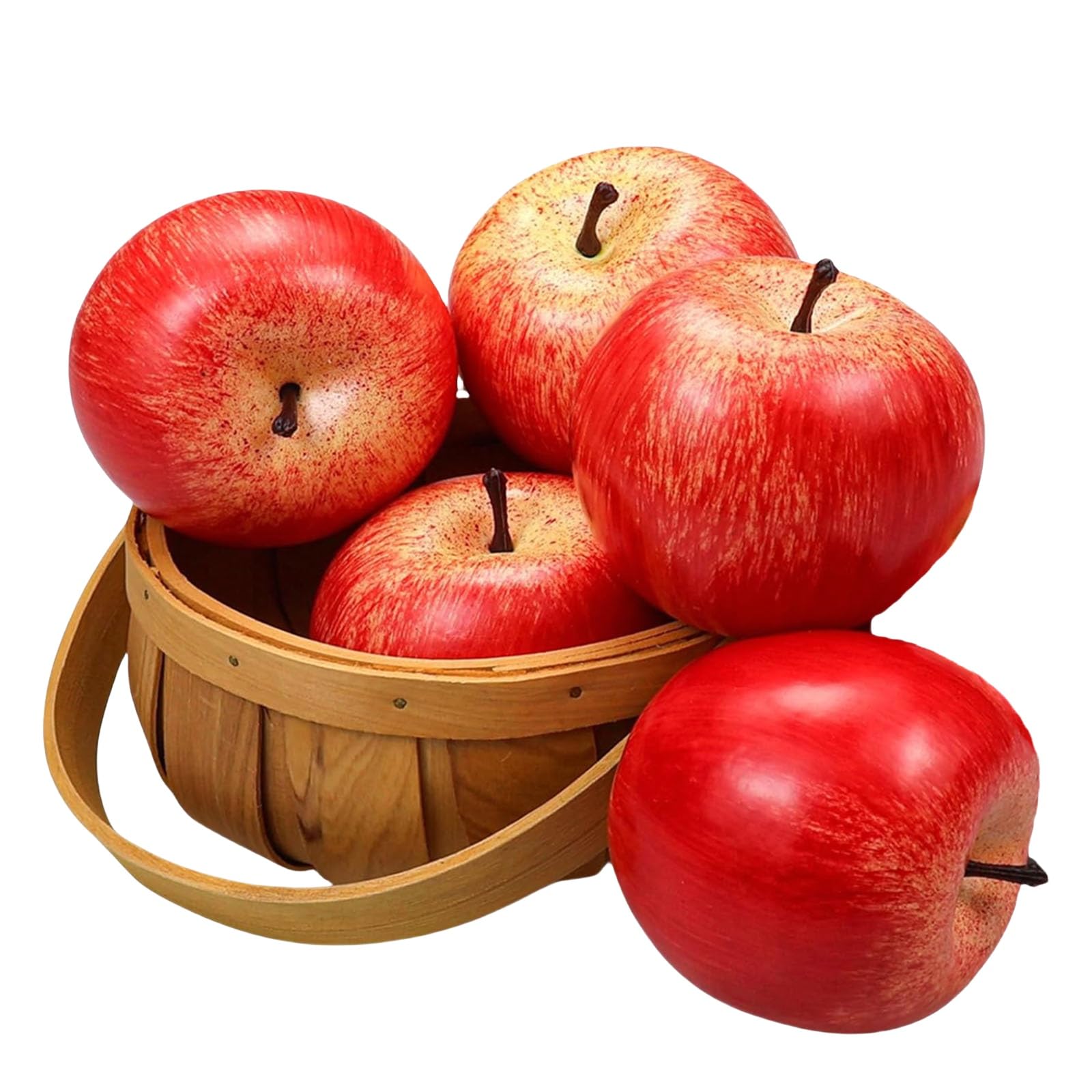 

SensaBliss Apple Food Fruit Realistic Apple 5 Food Model Display 8cm Replica Fruit Photography Room Home Decor Samples, Models, Samples, Pieces, Prop,
