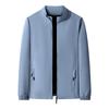 Spring and Autumn New Jacket Jacket Men's Versatile Commuter Simple 3D Casual Stand Collar Top