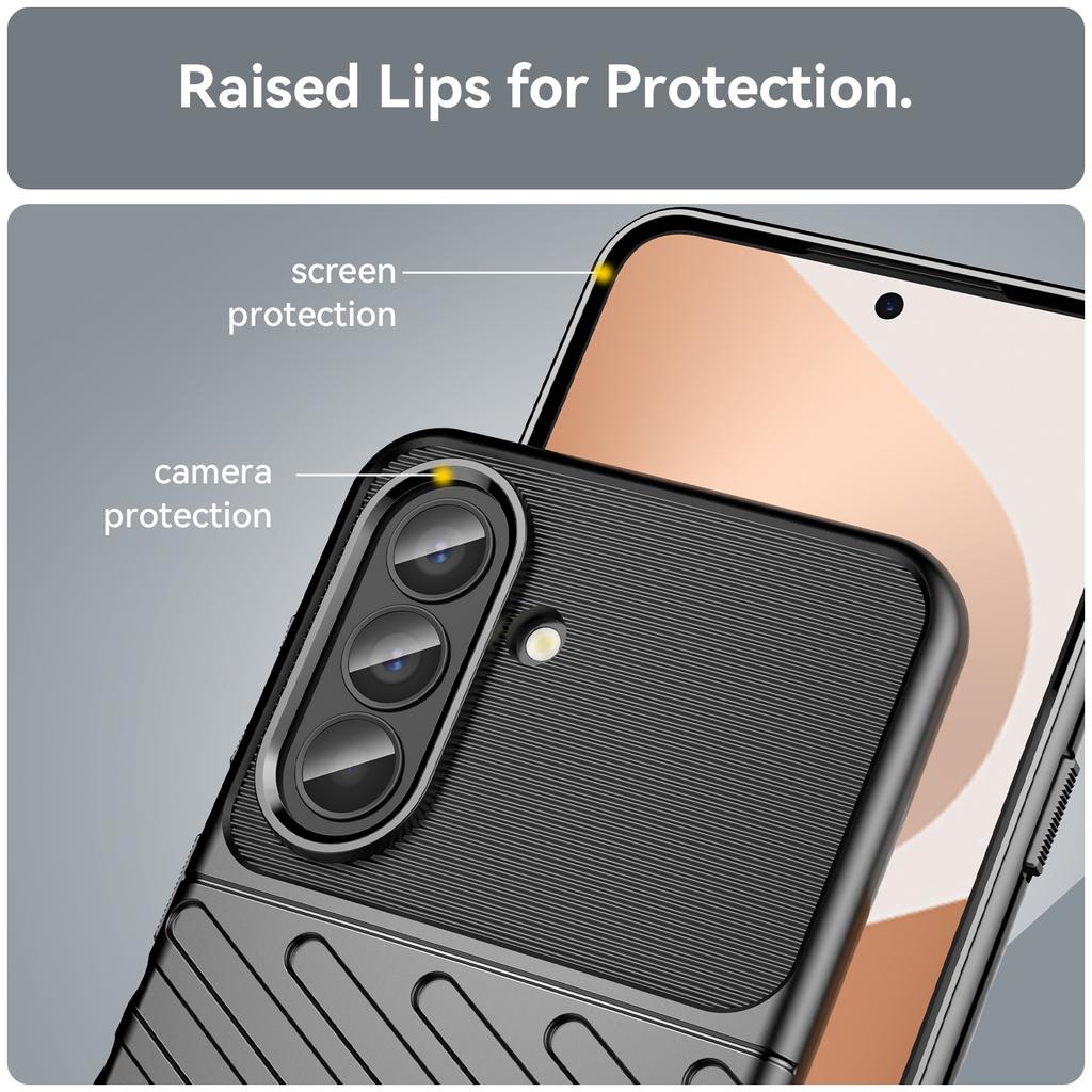 For Samsung Galaxy A57 5G Case Twill Texture TPU Shockproof Protective Phone Cover