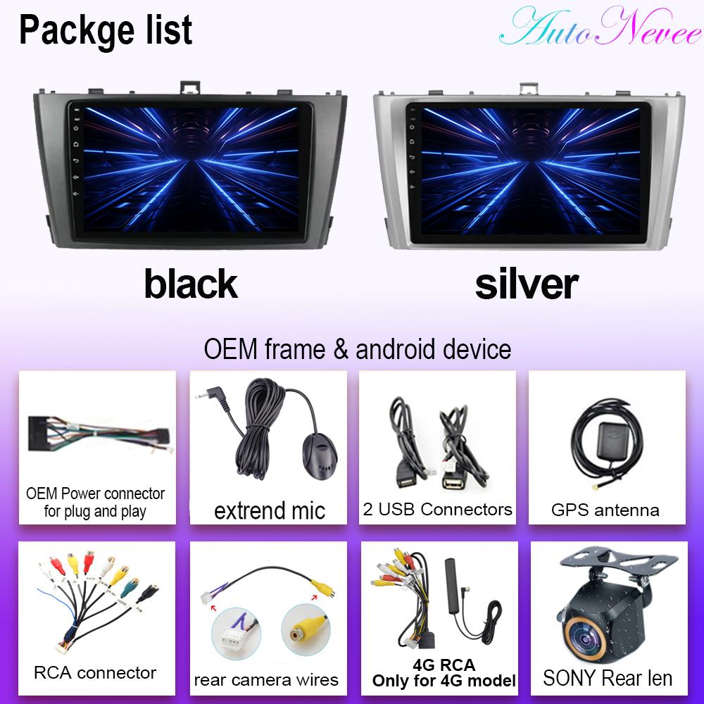 Android 14 For Toyota Avensis 2009 2010 2012 2014 2015 Auto Radio Stereo Player Navigation GPS Multimedia Carplay No 2din DVD