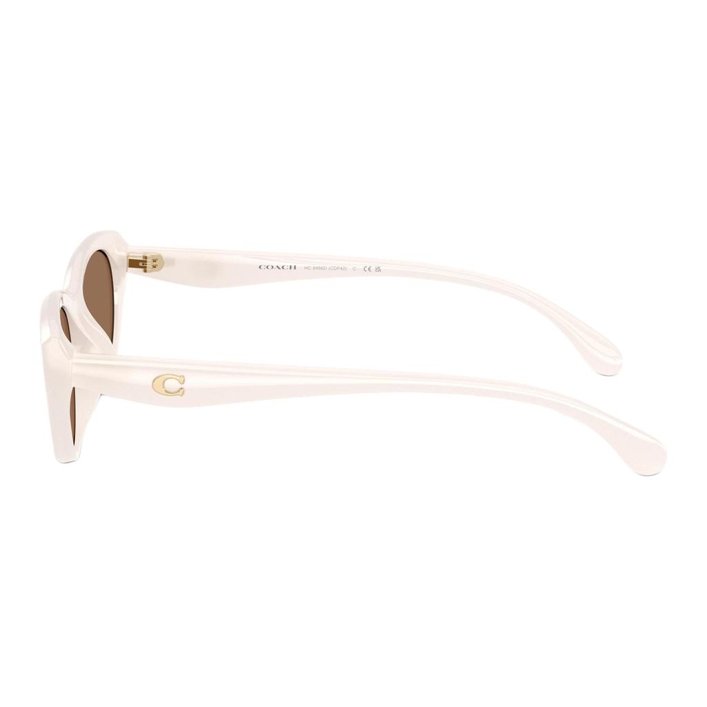 Coach 8456D Cat Eye Sunglasses With Logo Unisex Sunglasses Multicolor 0HC8456D