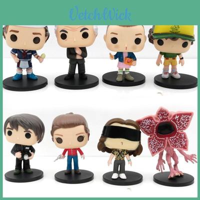 Stranger Things 8ks Ručne vyrobená súprava bábik Halloweenske ozdoby