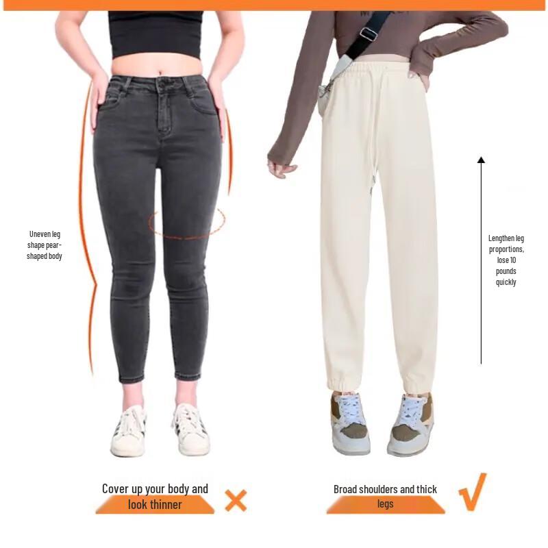 Warrior Damen 2025 Herbst High-Waist Jogginghose