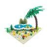 MOC 1PCS 49661pb01 41384 Printed Zoo Duck Building Blocks Farm Animal Forest Water Bricks Particle Toys Children Birthday Gifts