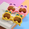 New fashion Korean version of children's sunglasses cute cartoon bunny glasses cute treasure travel sunglasses