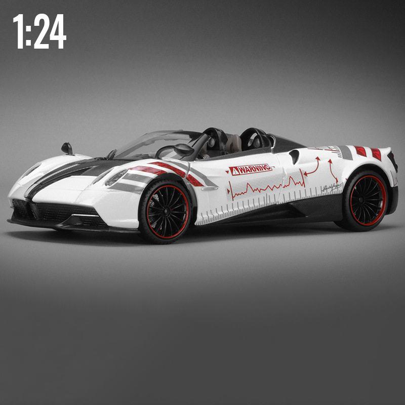1/24 Pagani Huayra Limited Edition Sports Car  Model  Aeolus Need for Speed Joint LightingSound Effects Collection Ornament Boyfriend Gift