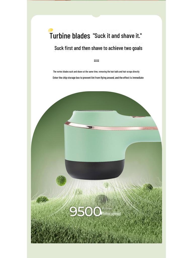 Wiederaufladbarer Stoffrasierer und Fusselrasierer mit Digitalanzeige