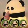 Cute Panda Silicone Lamp USB Rechargeable Timing Pat Sensor LED Night Light Bedside Decor Kids Birthday Gift