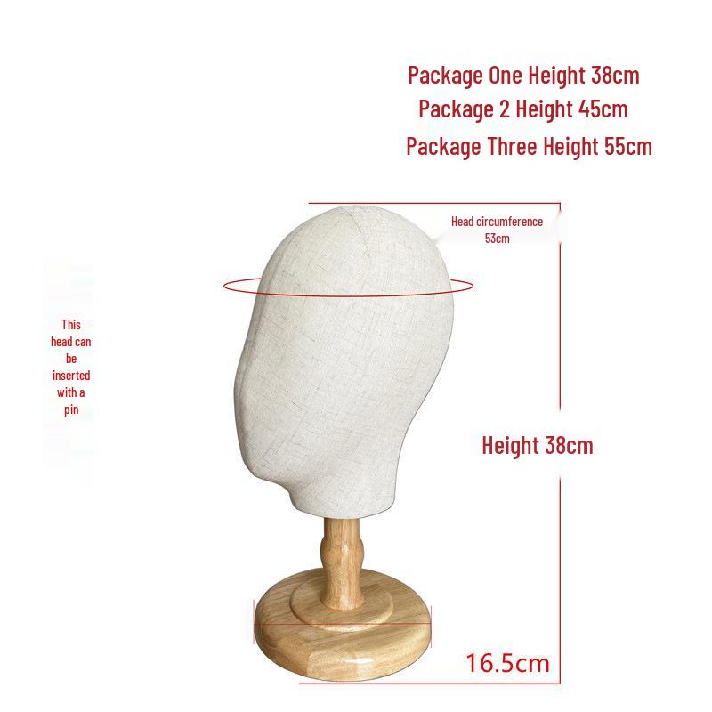 Hat and Wig Stand Model: Dummy Head Holder for Displaying Hats, Wigs, and Accessories