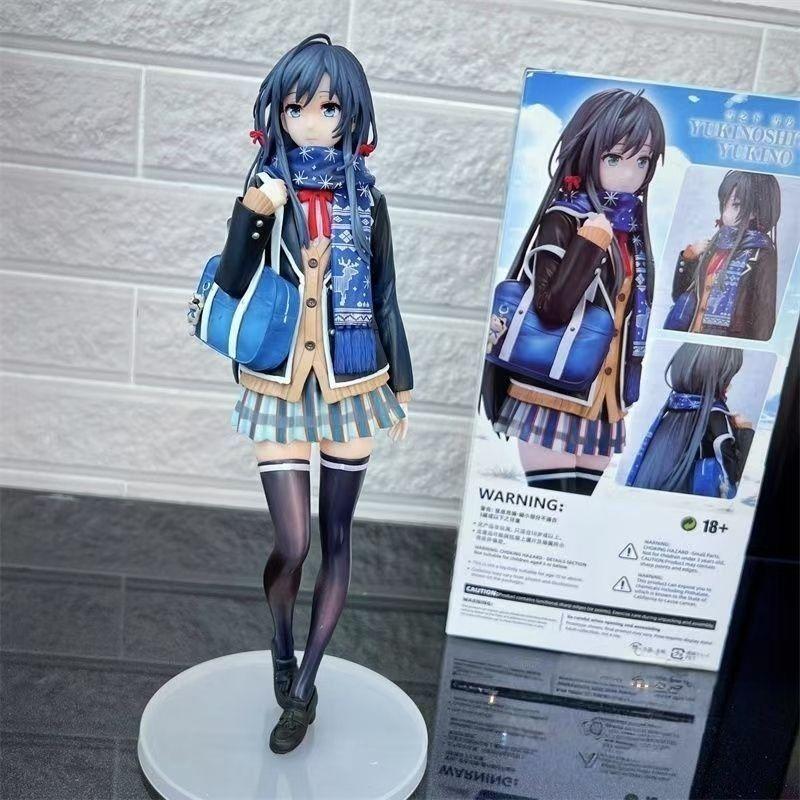 My Youth Love Story Under The Snow School Uniform Snow No Figure Two-Dimensional Beautiful Girl Model Ornament