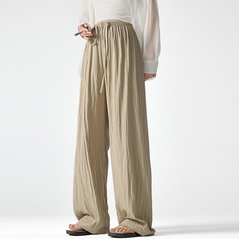 High-End Slimming Spring/Summer Petite Maternity Pants - Long, No Belly Band, Comfortable Style for Women