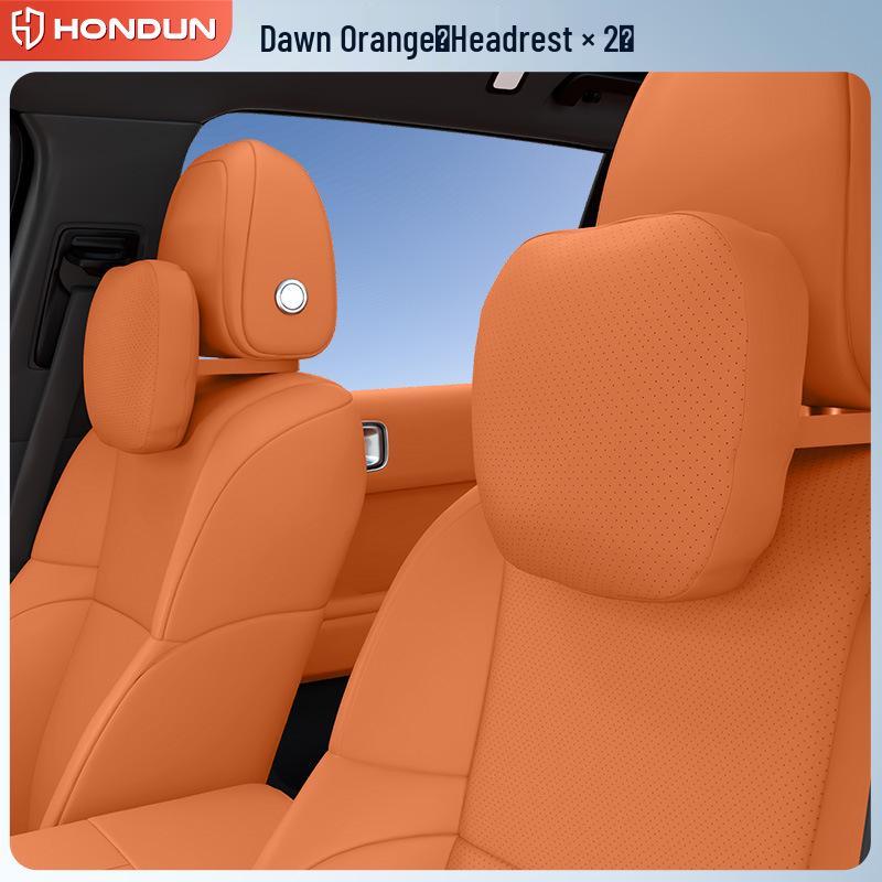 Deep Blue S09 Headrest and Lumbar Support Set - Essential Car Interior Accessories