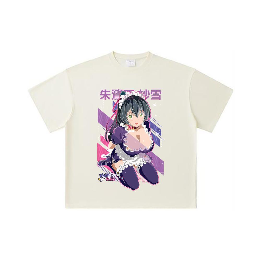 

Хлопковая футболка унисекс Hensuki V1 Sayuki Print, 260 г/м², двойная пряжа, 32 счет, 100% хлопок, тяжелый хлопок S абрикосовый