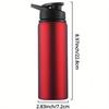 700ML Outdoor Camping Sports Kettle Stainless Steel Thermos Cup Bicycle Kettle Holiday Gift